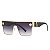 Óculos de Sol Quadrado Feminino Moda New Fashion Clothing - Imagem 2