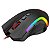 GAMES - Mouse Gaming REDRAGON Griffin M607 USB até 7.200 DPI com Backlight RGB Chroma Preto - Imagem 1