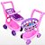 Kit Carrinho de Compras + Carrinho de Boneca + Acessório Infantil - Imagem 1