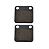 Pastillha de Freio Dianteiro Moto TITAN 125/150/CBX200 FABRECK - Imagem 1