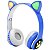 Fone de Ouvido sem Fio MIDI CATear PRO MDP-23M com Bluetooth e Microfone Azul com Branco - Imagem 1