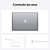 Apple MacBook Air A2337 MGNA3LL Tela Retina de 13.3" M1 8GB RAM / 512GB SSD Prata - Imagem 2