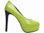 Sapato Meia Pata TORRICELLA Lemon Verniz Salto 13cm - Imagem 4