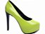 Sapato Meia Pata TORRICELLA Lemon Verniz Salto 13cm - Imagem 3