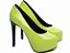 Sapato Meia Pata TORRICELLA Lemon Verniz Salto 13cm - Imagem 1