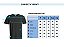 Camiseta  Masculina TH Cinza Branco Verde Escuro Listras Largas - Imagem 4