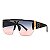 Óculos de Sol Masculino Oversized Fashion Luxo Quadrado UV400 - Imagem 3