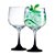 Jogo de Taças para Gin Gambo 705ml com 02 Peças Preto RUVOLO - Imagem 3