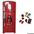 Geladeira Duplex Chef Kids Infantil com 10 Peças Zuca Toys - Imagem 2