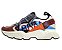 Tênis Masculino DOLCE & GABBANA Daymaster2 Couro Cano Baixo Vermelho Laranja - Imagem 2