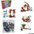 Blocos Montar Piratas Modelos Variados Infantil - Imagem 3