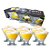 Jogo de Taças de Sobremesa Egito 280ml com 06 Peças RUVOLO - Imagem 1