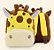 Mochila Infantil Escolar Estampada Personagens com Bolsos - Girafinha - Imagem 1