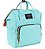 Bolsa Mochila Maternidade Mamadeira Térmica Multifunção Verde - Imagem 1