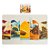 Jogo Americano e Porta Copos Estampa Temperos 43x28cm com 12 Peças DOLCE HOME - Imagem 3