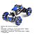 Carro de Brinquedo Velocidade ABS Torção off-Road Speed Car Toy Azul - Imagem 7