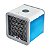 Mini Ar Condicionado Ventilador Portátil com Lâmpada Colorida USB - Imagem 1