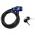 Cadeado para Bicicleta com Chave 11,5mm 01 metro Tramontina - Imagem 1