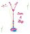 Microfone Infantil Brinquedo Karaoke com Pedestal e Luz RAINBOW MAX - Imagem 2