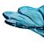 Centro de Mesa de Murano Lamezia Aqua Marine 49x14 cm Cristais Labone - Imagem 2