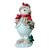 Boneco de Neve em Resina Merry Christimas 11x09x22 cm Rio Master - Imagem 2