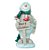Boneco de Neve em Resina Merry Christimas 11x09x22 cm Rio Master - Imagem 4