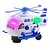 Brinquedo Helicóptero Infantil Bate e Volta Infantil - Imagem 4