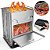 Fogão para Camping Grill Portátil à lenha de Aço Inoxidável - Imagem 1