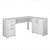 Mesa Office Para Escritório 02 Gavetas 03 Portas Branco NOTÁVEL - Imagem 5