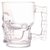 Caneca de Vidro para Chopp Caveira 510ml LYOR - Imagem 3