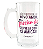 Caneca de Vidro para Chopp Preciso de Cerveja com as Amigas 480ml CASUAL GIFT - Imagem 1