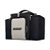 Fitness Bolsa Fashion Térmica com 04  Potes Preta com Prata Bag New - Imagem 3