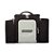 Fitness Bolsa Fashion Térmica com 04  Potes Preta com Prata Bag New - Imagem 1