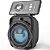 Caixa de Som Rádio Bluetooth Micro SD TF Fm Hi-Fi Com Alça U Preto - Imagem 1