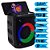 Caixa de Som 10W Hi-Fi Rádio FM RGB Luzes Bluetooth Pendrive - Imagem 1