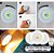 Lâmpadas Luminária Adesiva Led Controle Remoto sem Fio Spot Kit com 03 Peças - Imagem 5