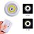 Lâmpadas Luminária Adesiva Led Controle Remoto sem Fio Spot Kit com 03 Peças - Imagem 4