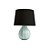Abajur de Murano Bola Pérola com Cúpula 36 cm JR Glass - Imagem 1