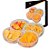 Petisqueira de Vidro Creative com 04 Divisórias de 28cm RUVOLO - Imagem 1