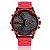 Relógio Masculino Grande Calendário de Luxo Dial de Alta-End Luxo e Moda Vermelho - Imagem 8