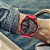 Relógio Masculino Grande Calendário de Luxo Dial de Alta-End Luxo e Moda Vermelho - Imagem 5