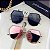 Óculos de Sol Feminino Retrô Harajuku Polygon Moda Proteção UV - Imagem 7