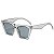 Óculos de Sol Feminino Olho de Gato Dsigner de Marca de Luxo Elegante Oversize PC Frame Gradient Candy - Imagem 6