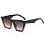 Óculos de Sol Feminino Olho de Gato Dsigner de Marca de Luxo Elegante Oversize PC Frame Gradient Candy - Imagem 3