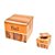Saleiro de Madeira Teca Premium 12x11 cm Stolf - Imagem 1
