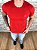Camiseta Masculina LCT Vermelho Básica - Imagem 1