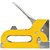 Grampeador Tapeceiro Profissional Manual 6mm a 10mm Amarelo VONDER - Imagem 3