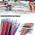 Canetas Multicolor Ballpoint Pen Gel  Refil Set Escola Colorida Brilhante - Imagem 6