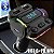 Kit Veicular Bluetooth 5.0 TRANSMISSOR FM Dual USB Carregador Rápido MP3 Player 5V/2A MP3 Player com Luz da Atmosfera - Imagem 4