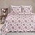 Colcha Casal King 2,6M x 2,8M Boutis Beth Rosa SANTISTA - Imagem 1